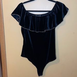 Iris Rhinestone bodysuit